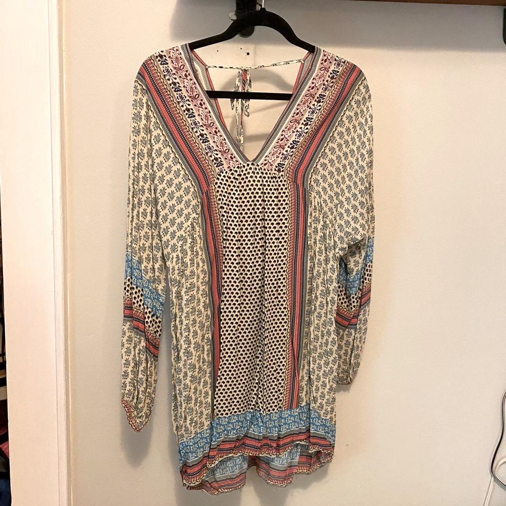 Zara patterned dress! Size M.